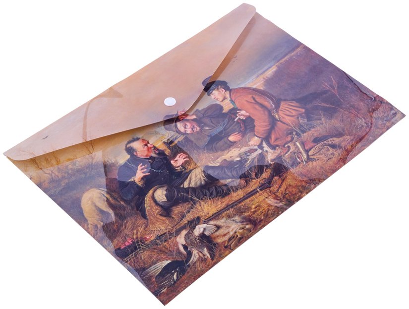 Папка конверт на кнопке — Вариант 2