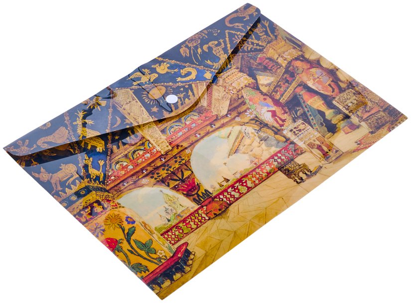 Папка конверт на кнопке — Вариант 4