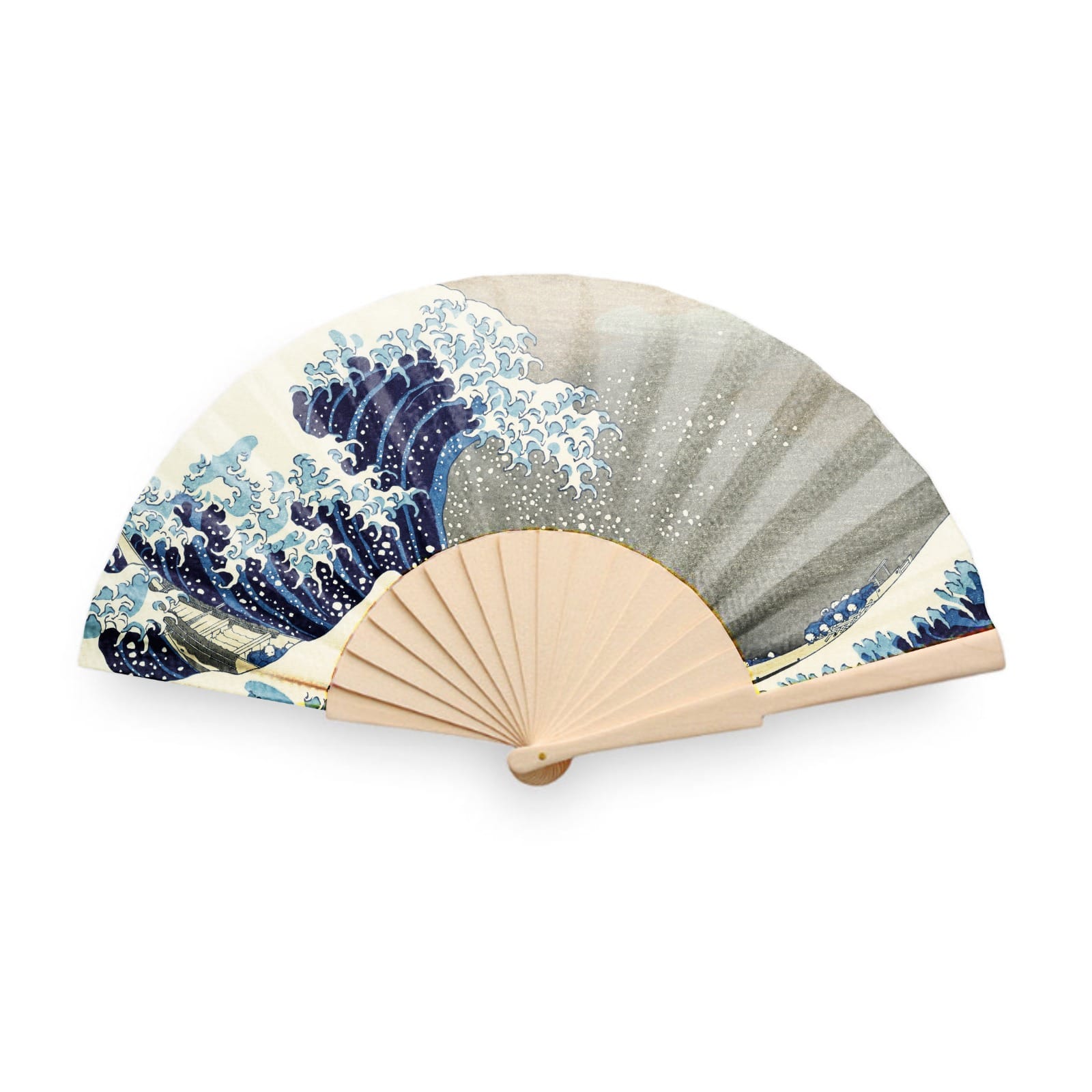 Веер складной шёлк