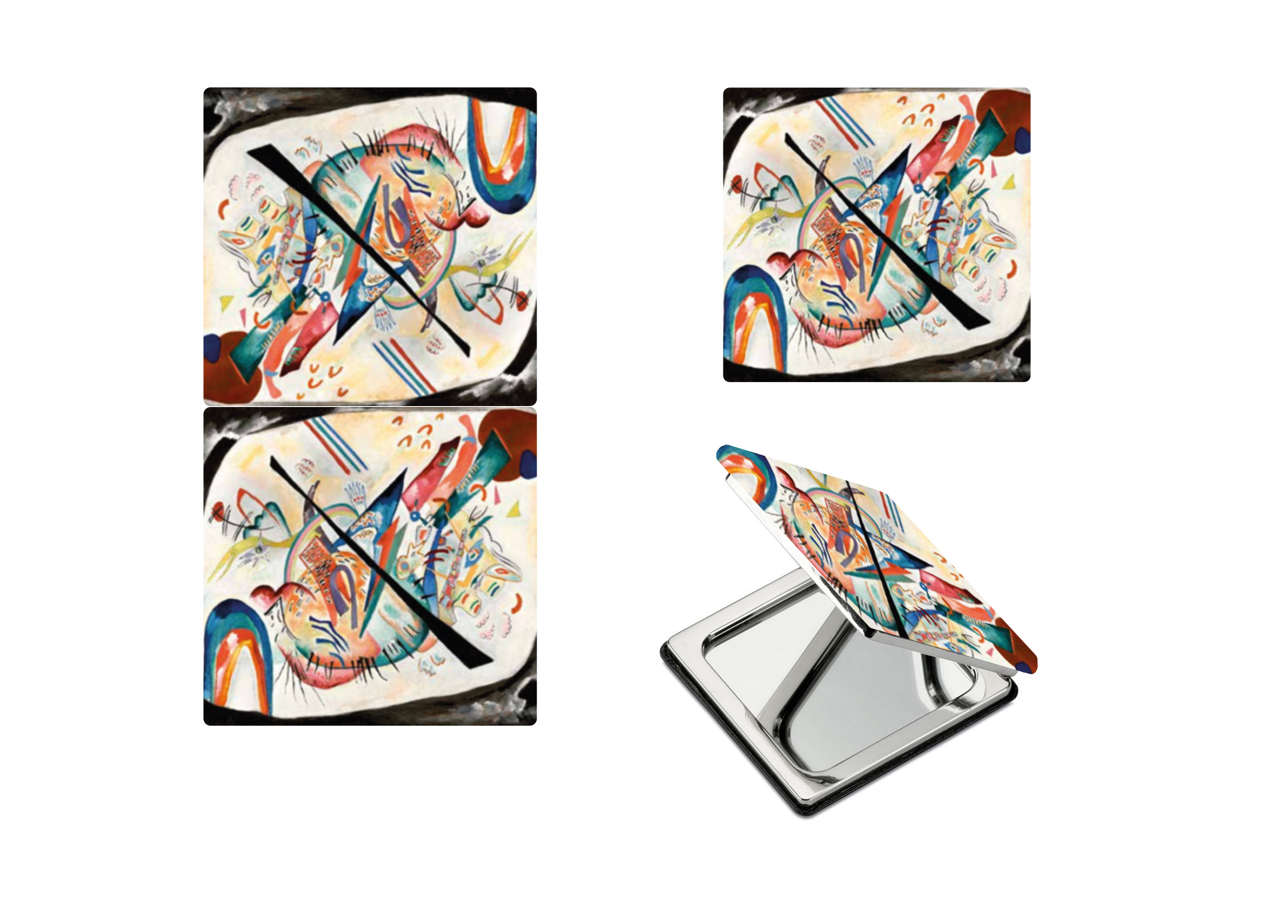 Зеркало квадратное — Вариант 5