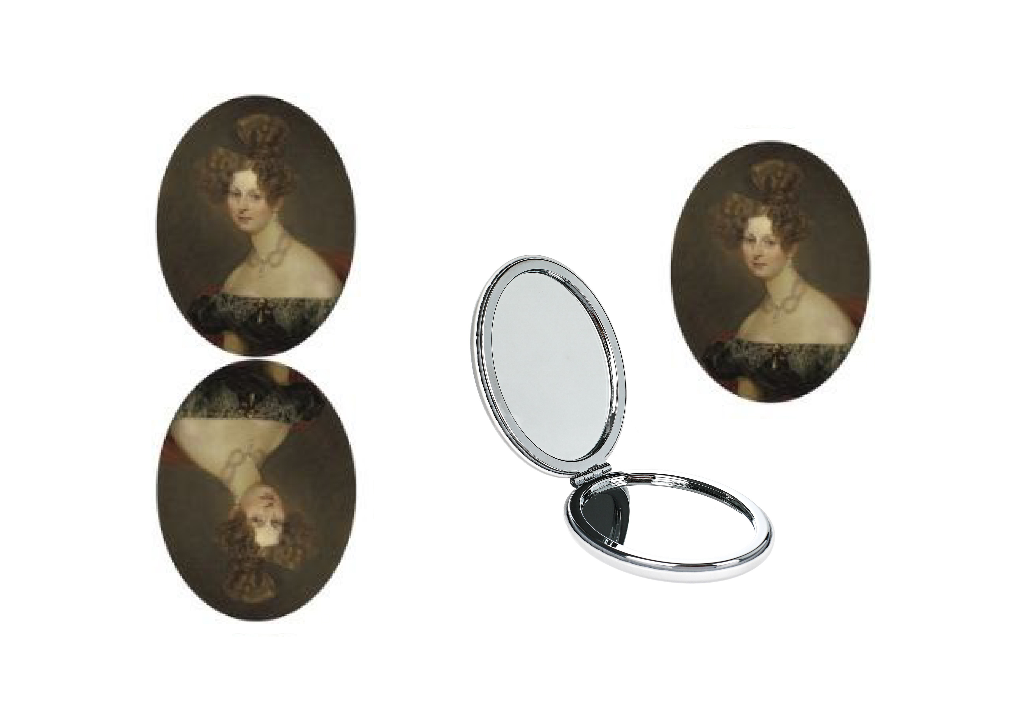 Зеркало овальное — Вариант 2