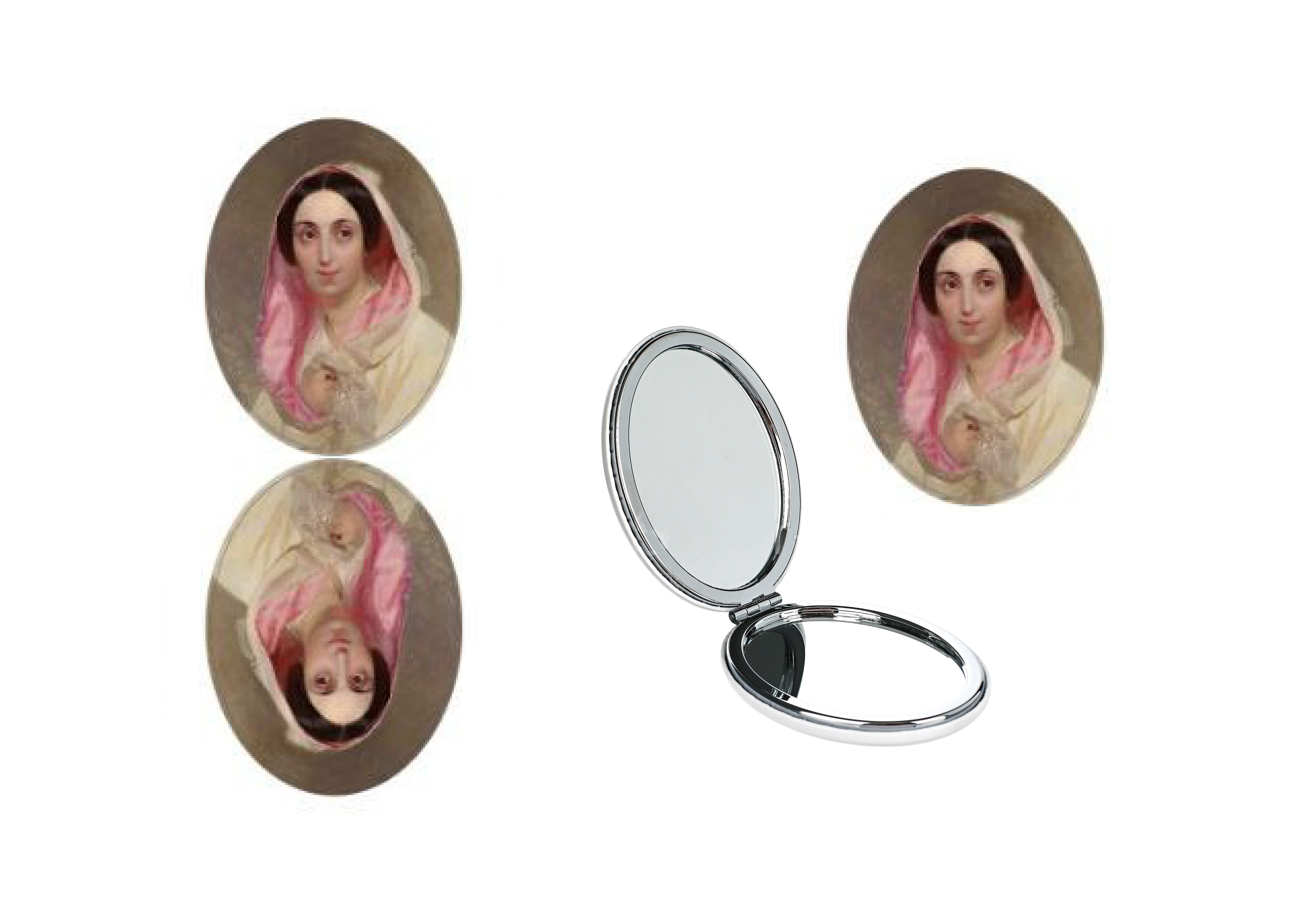 Зеркало овальное — Вариант 4